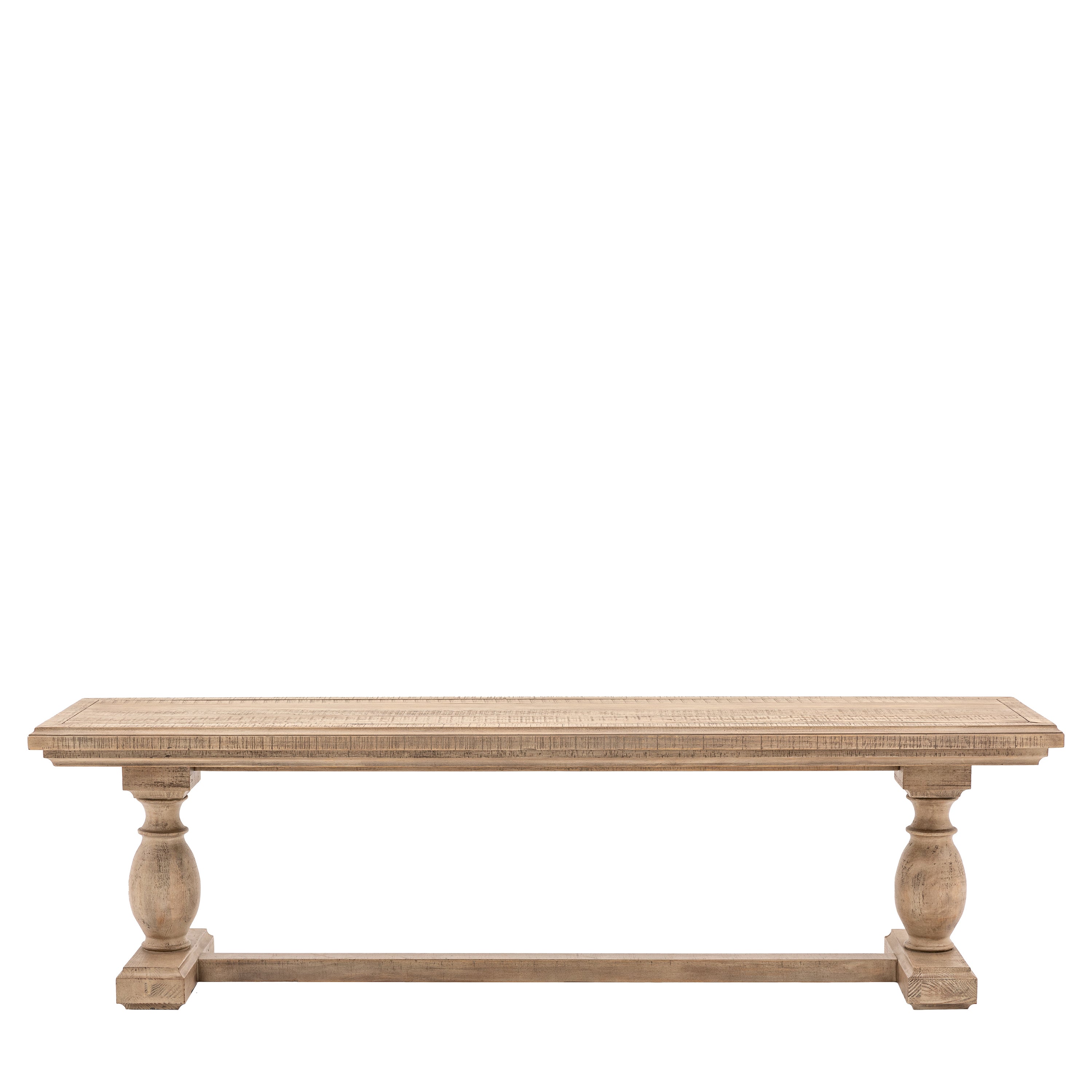 Bowen Natural Pine Wood Dining Bench